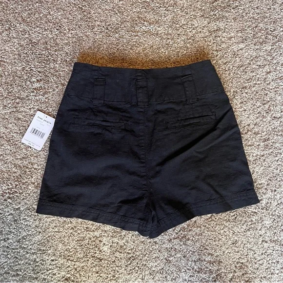 NWT Free People Tie Waist Shorts - Picture 2 of 4